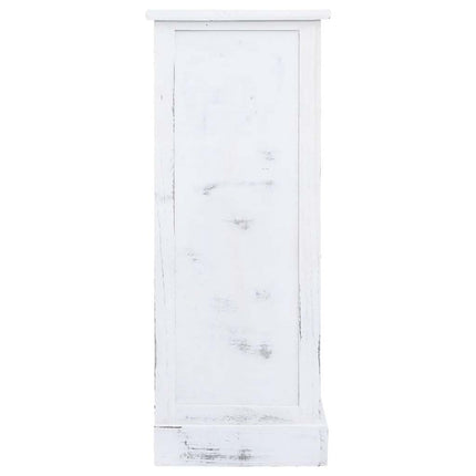 kommode 60x30x75 cm træ hvid