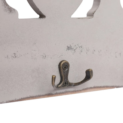 vægophængt knagerække HOME 50 x 23 cm