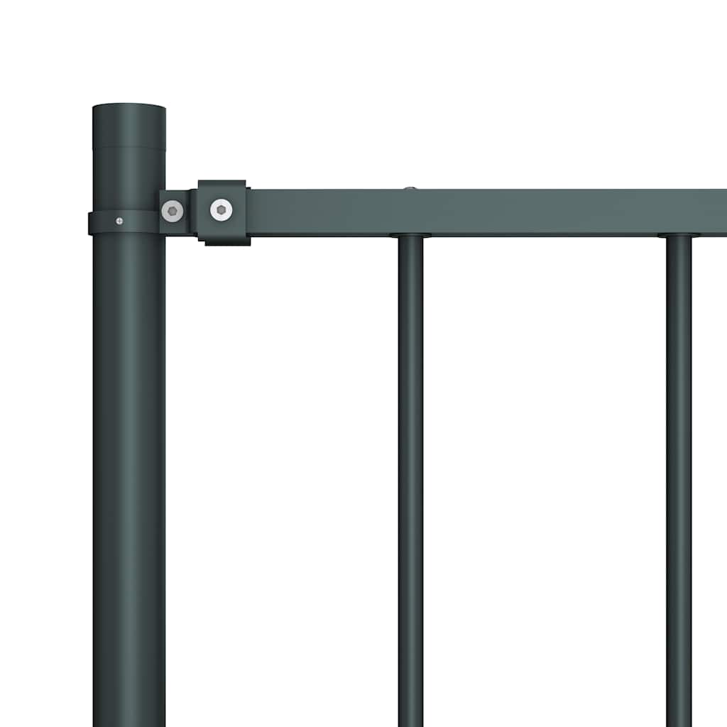 hegnspanel Woerden med stolper stål 1,7x0,75 m antracit
