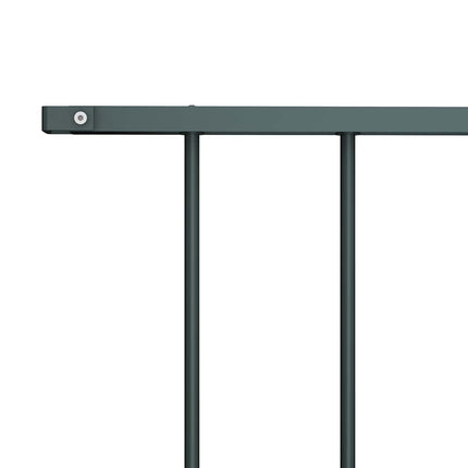 hegnspanel Woerden Pulverlakeret stål 163x75 cm antracit