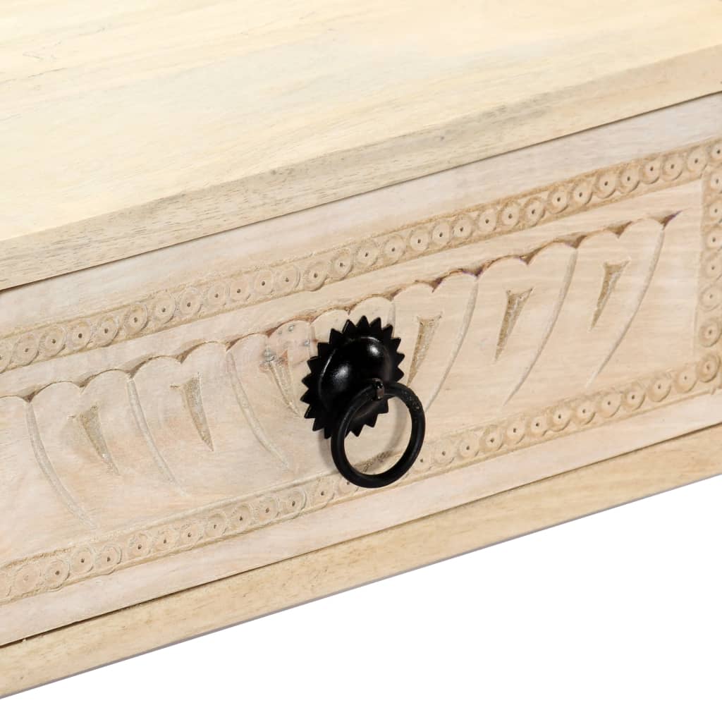 sofabord 100x60x40 cm massivt mangotræ