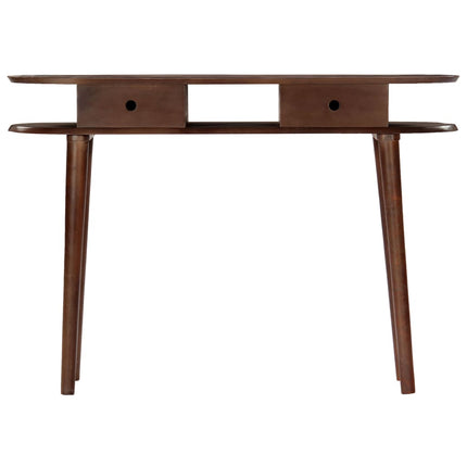 konsolbord 110x35x76 cm massivt akacietræ