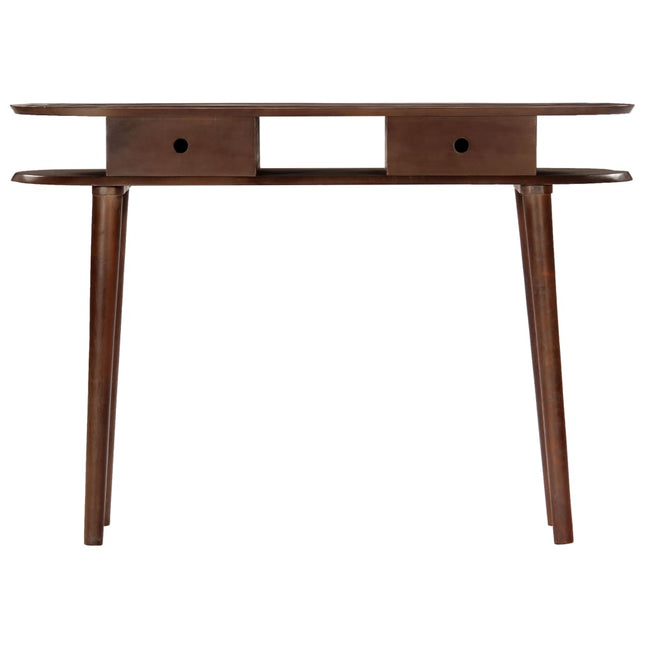 konsolbord 110x35x76 cm massivt akacietræ