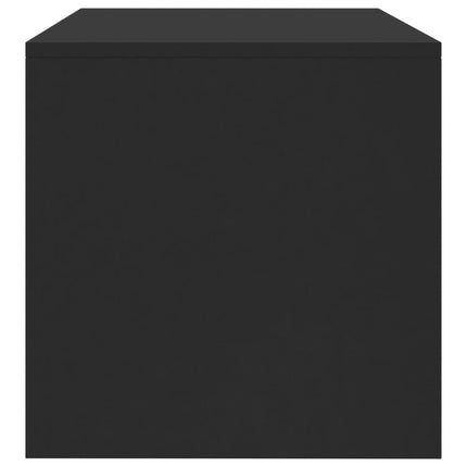tv-bord 120x40x40 cm konstrueret træ sort