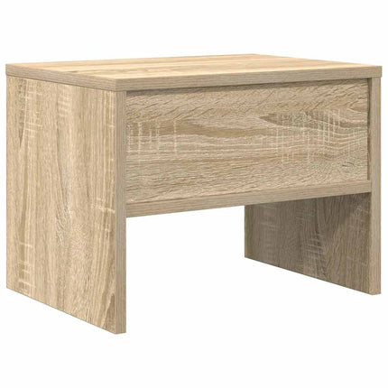 sengebord 40x30x30 cm konstrueret træ Sonoma-eg
