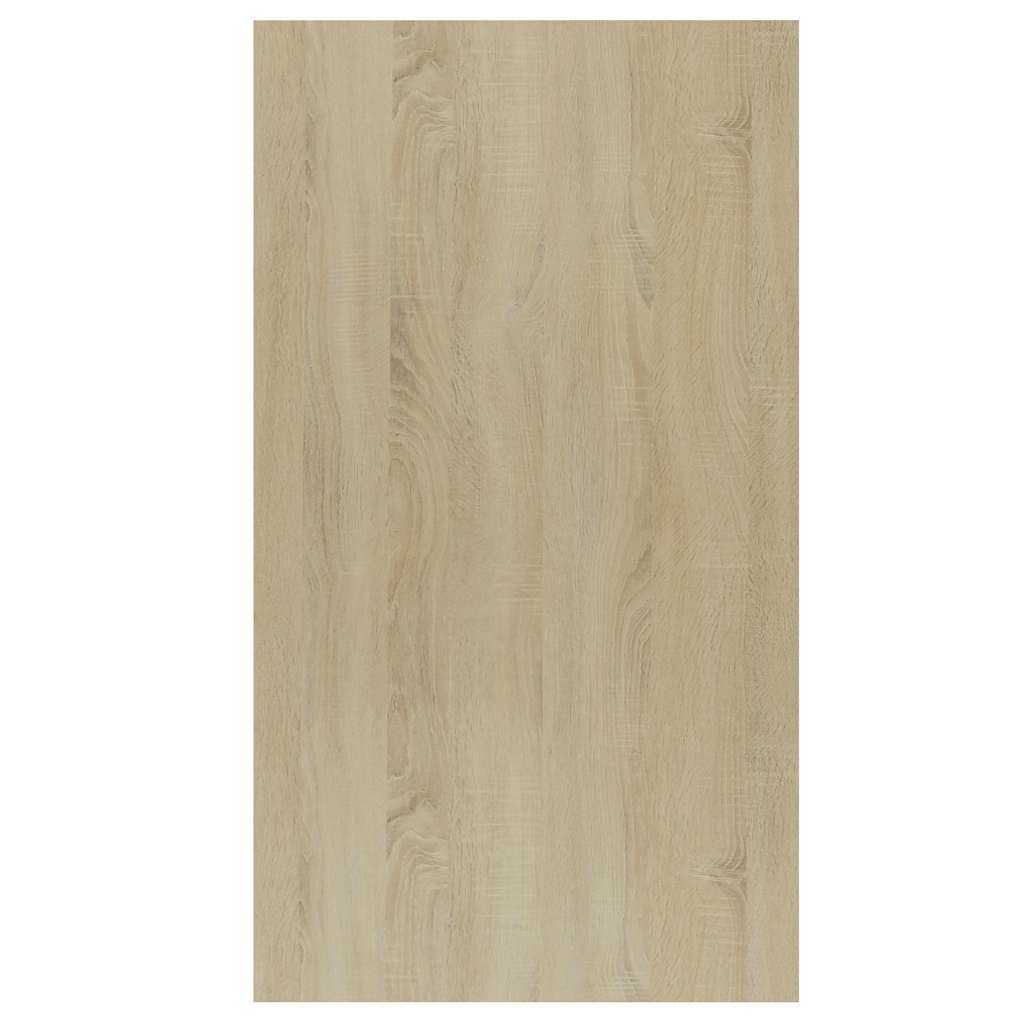 bogreol/skænk 50x25x80 cm konstrueret træ sonoma-eg
