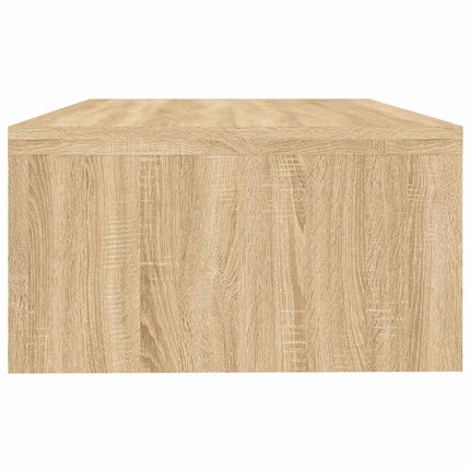 skærmstander 42x24x13 cm konstrueret træ sonoma-eg