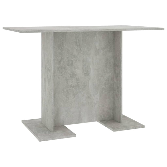 spisebord 110x60x75 cm konstrueret træ betongrå