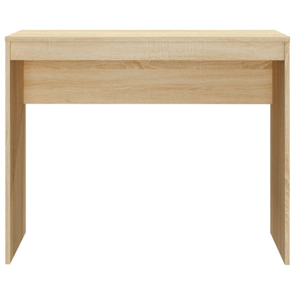 skrivebord 90x40x72 cm konstrueret træ sonoma-eg