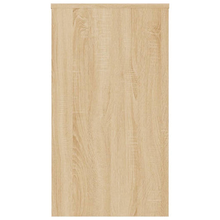 skrivebord 90x40x72 cm konstrueret træ sonoma-eg