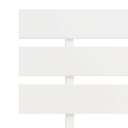 sengeramme uden madras 180x200 cm massivt fyrretræ hvid