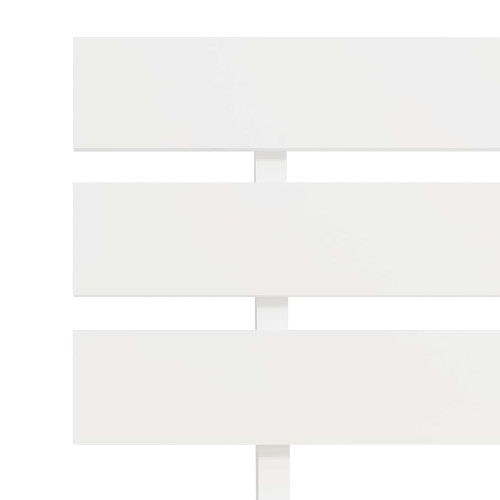 sengeramme uden madras 180x200 cm massivt fyrretræ hvid