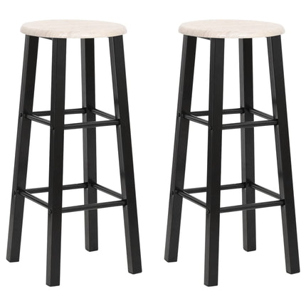 barstole 2 stk. MDF sort