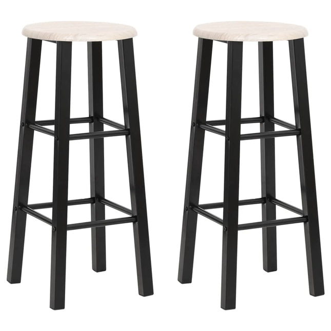 barstole 2 stk. MDF sort