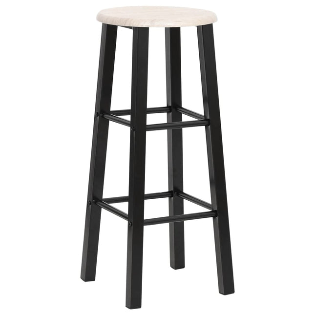 barstole 2 stk. MDF sort