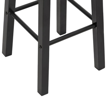 barstole 2 stk. MDF sort