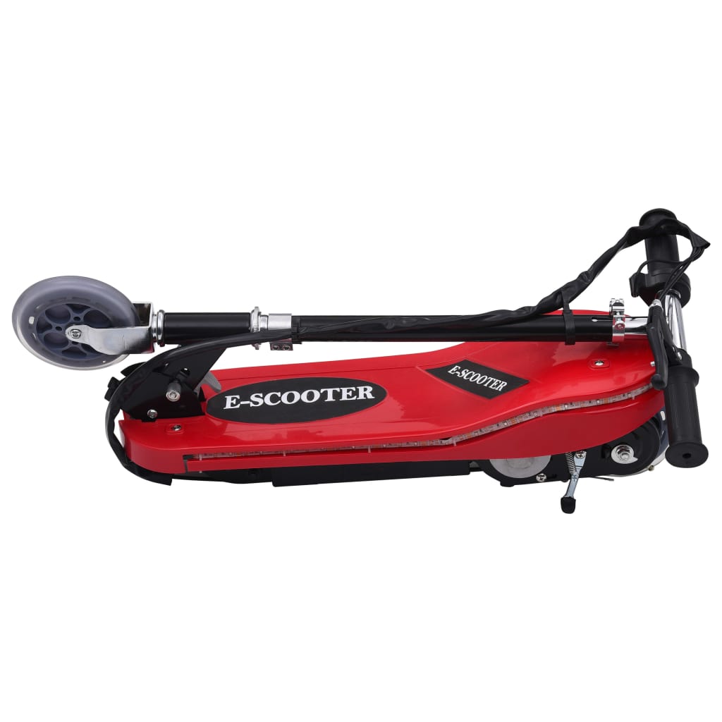 elektrisk løbehjul med LED 120 W rød