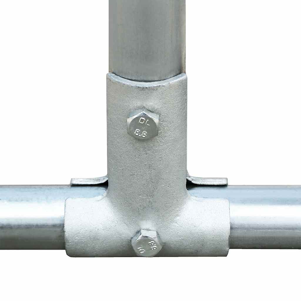 udendørs hønsebur 2,75x2x1,92 m galvaniseret stål