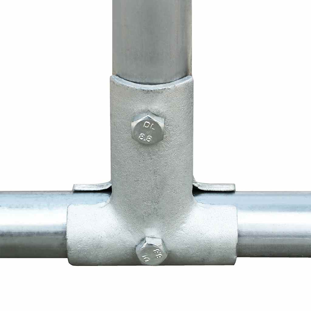 udendørs hønsebur 2,75x6x1,92 m galvaniseret stål