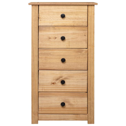 skænk Panama-serien 46x40x89 cm massivt fyrretræ