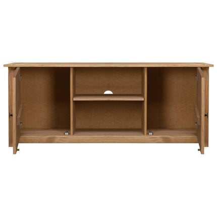 tv-bord Panama-serien 120x40x50 cm massivt fyrretræ