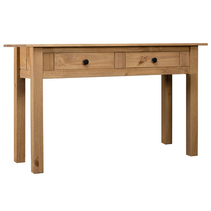 konsolbord Panama-serien 110x40x72 cm massivt fyrretræ