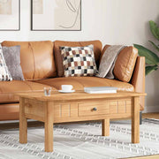 sofabord 100x60x43,5 cm massivt fyrretræ Panama