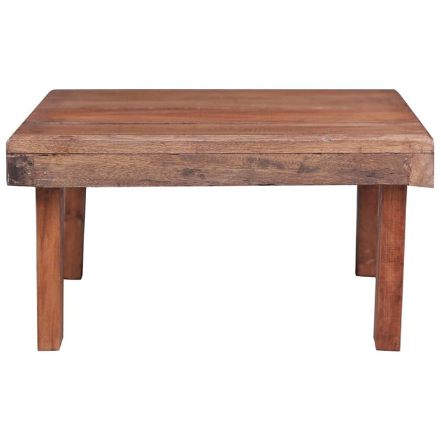 sofabord 60x45x23 cm massivt mahognitræ