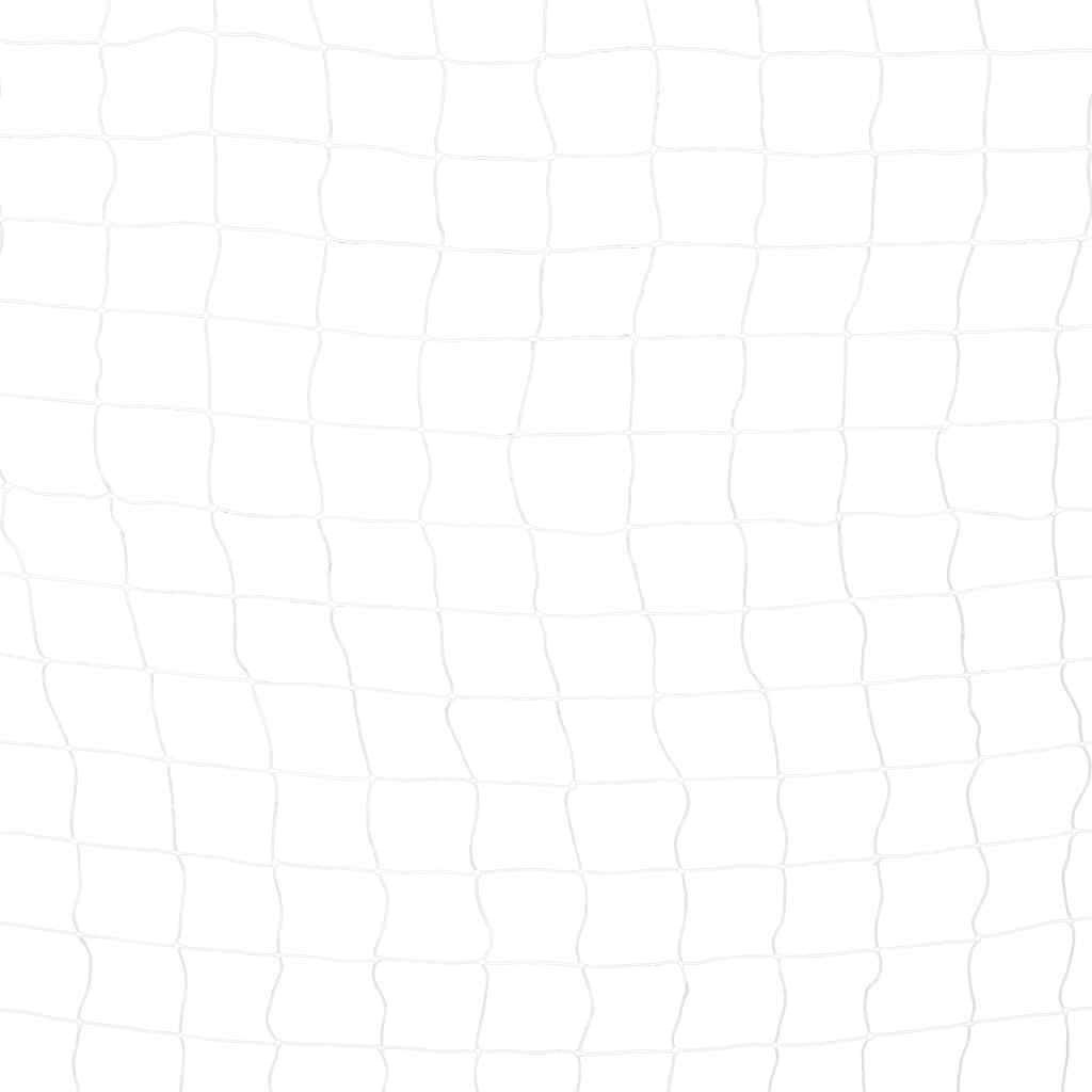 fodboldmål 300 x 200 x 90 cm metal sort og hvid