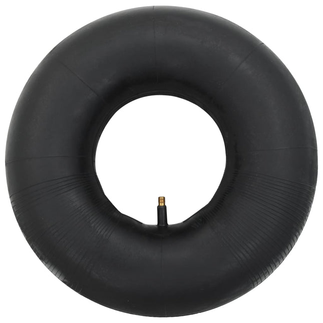 indvendige slanger til trillebør 2 stk. 15 x 6.00-6 gummi