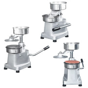 hamburgerpresser med 500 mellemlægningspapirer 13 cm aluminium