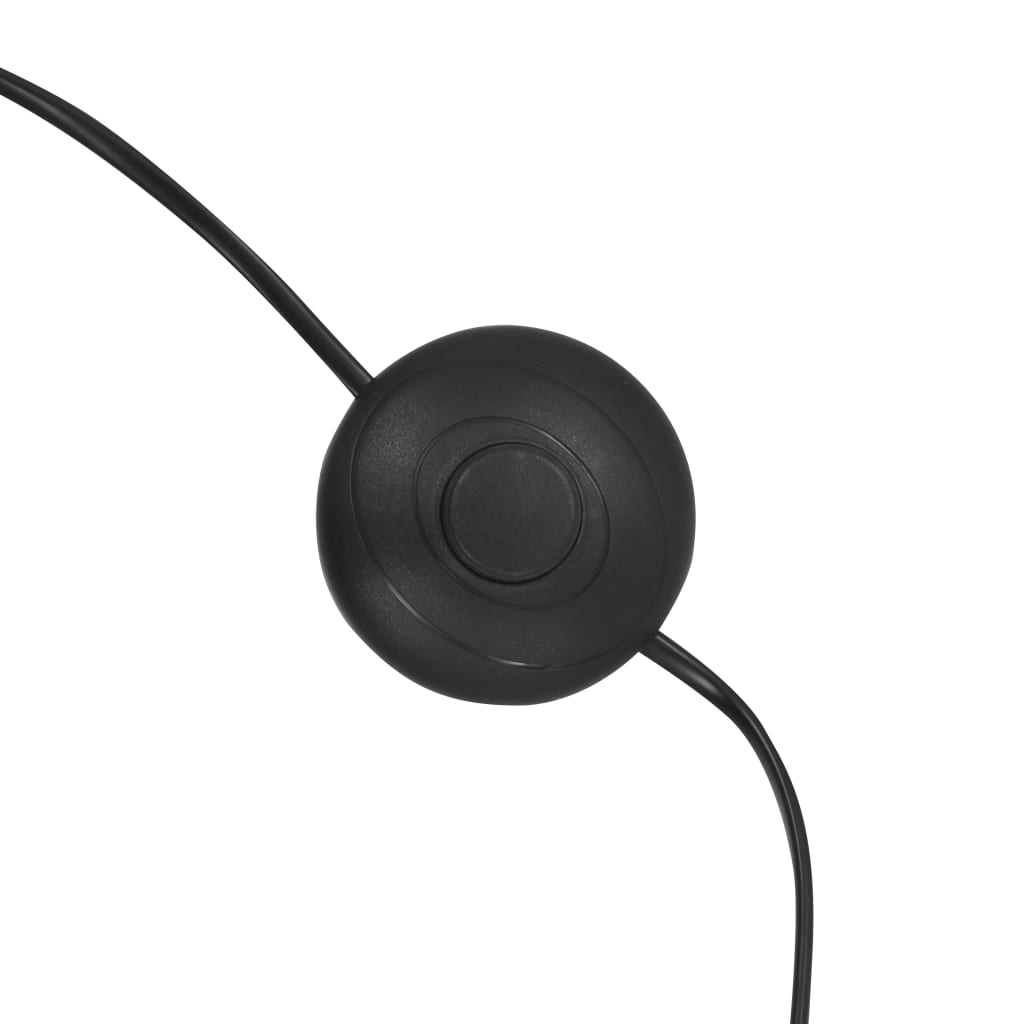 gulvlampe med fod 121 cm E27 hvid