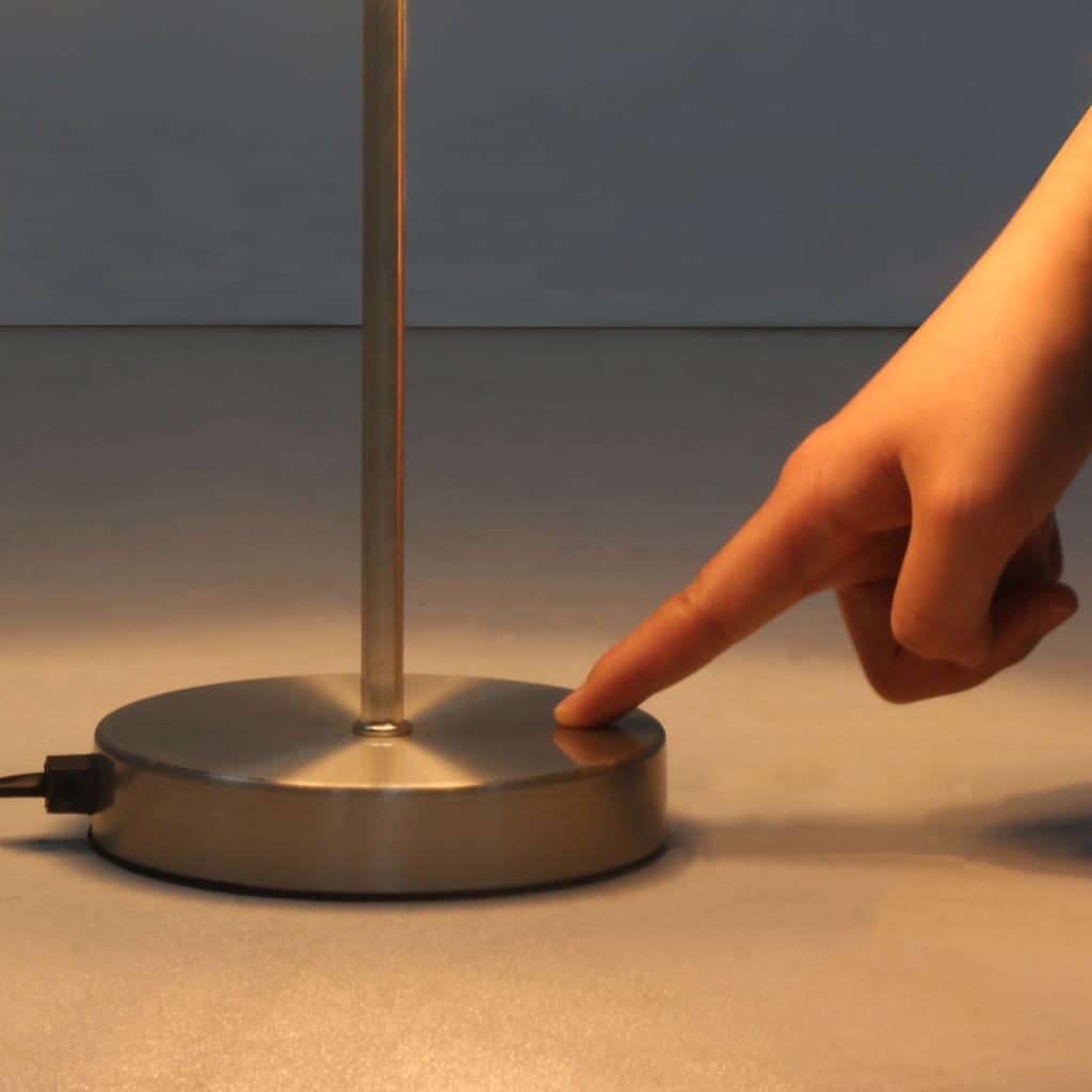 bordlamper 2 stk. touch-knap E14 hvid