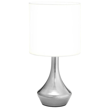 bordlamper 2 stk. touch-knap E14 hvid