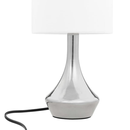 bordlamper 2 stk. touch-knap E14 hvid
