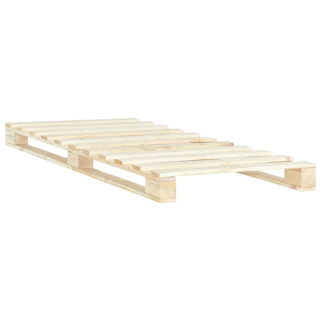 palleseng massivt fyrretræ 90 x 200 cm