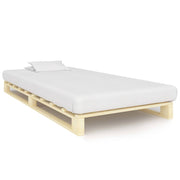 Pallesengestel massivt fyrretræ 100 x 200 cm