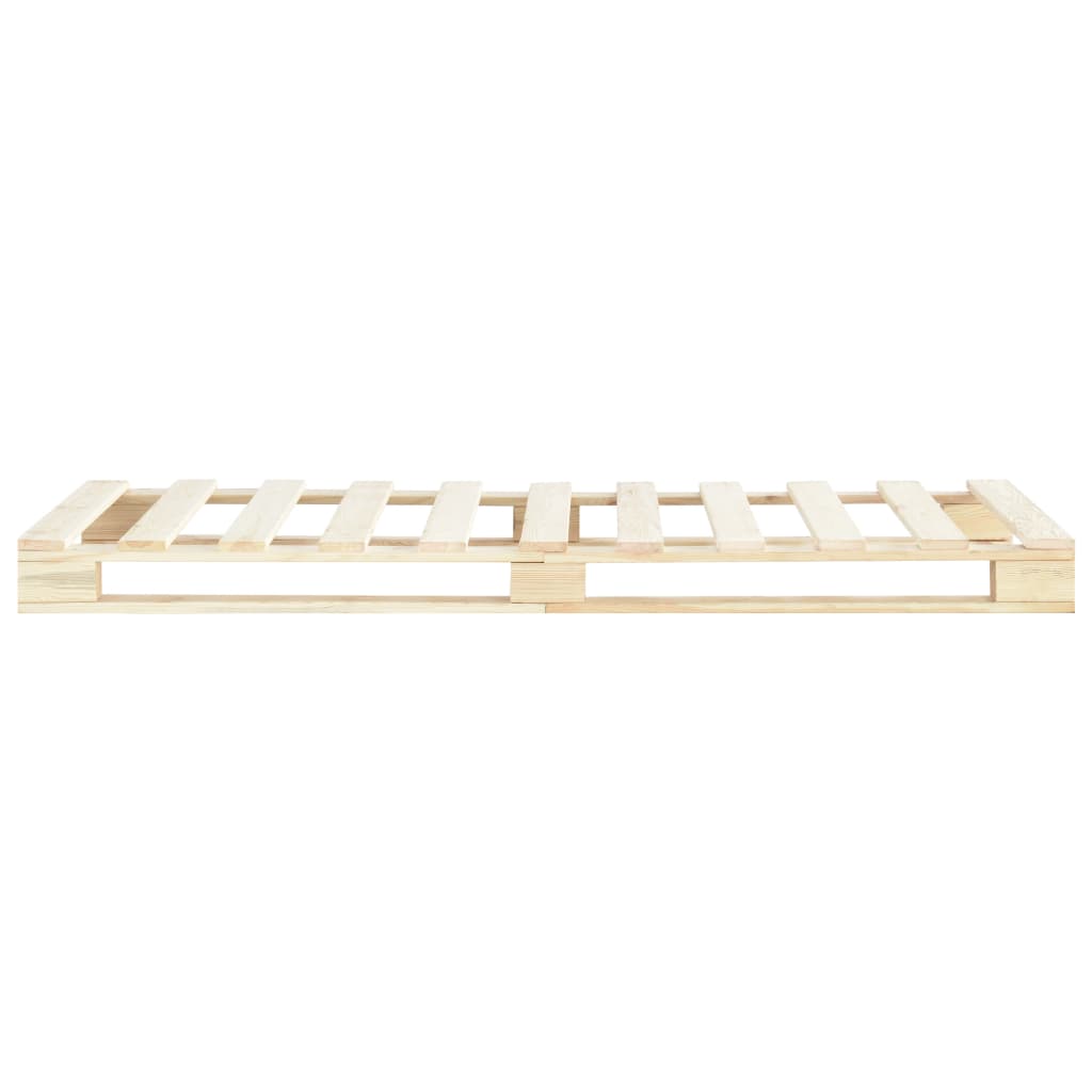 Pallesengestel massivt fyrretræ 100 x 200 cm