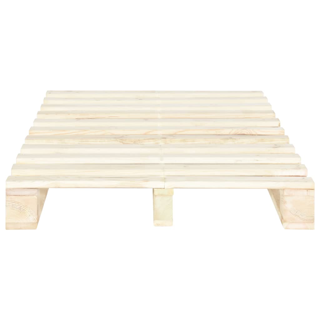 palleseng massivt fyrretræ 120 x 200 cm
