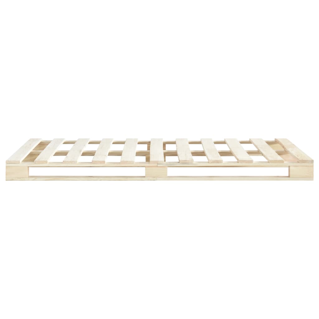Pallesengestel 140x200 cm massivt fyrretræ