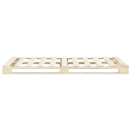 Pallesengestel 140x200 cm massivt fyrretræ