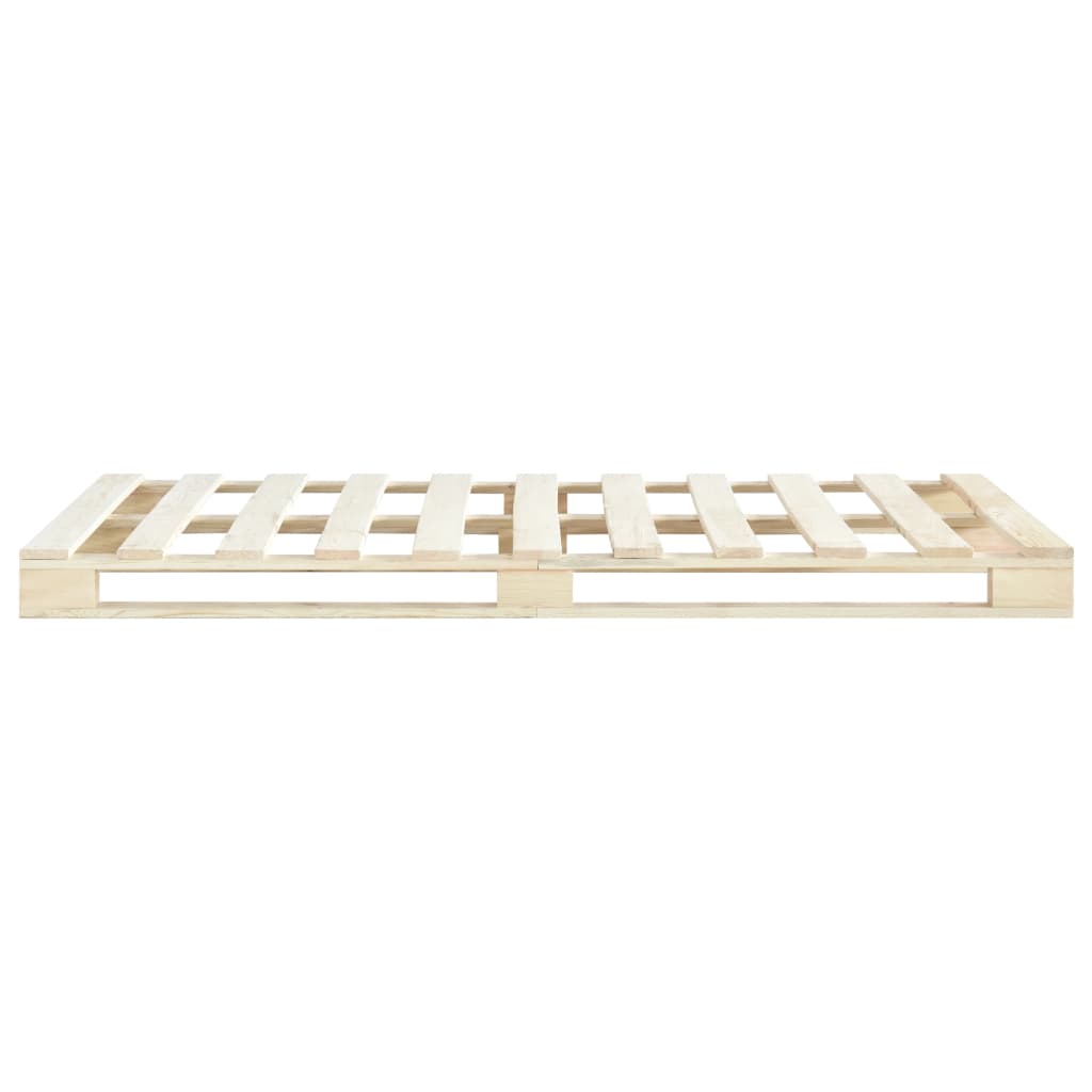 Pallesengestel 160x200 cm massivt fyrretræ