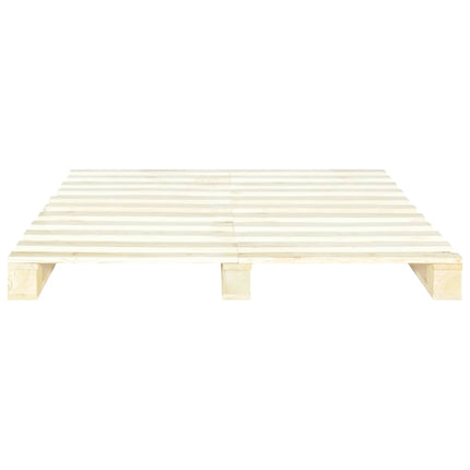 Pallesengestel 160x200 cm massivt fyrretræ
