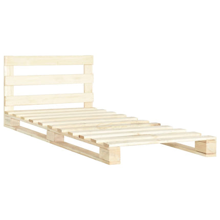 palleseng massivt fyrretræ 90 x 200 cm