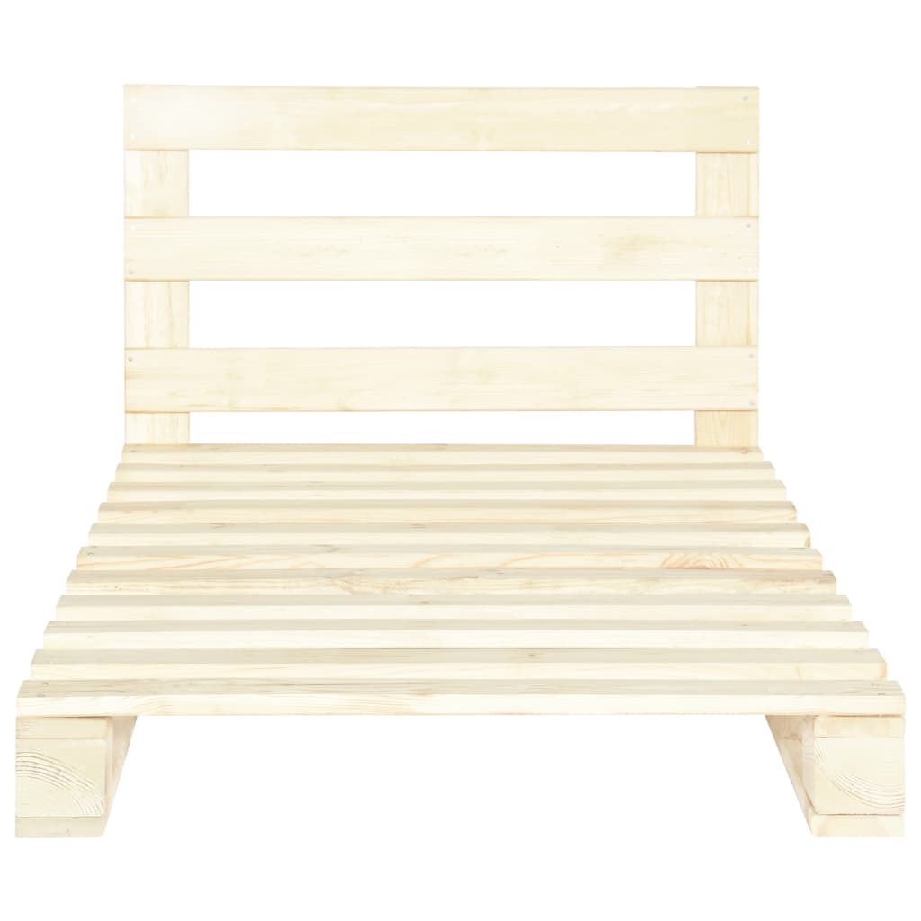 palleseng massivt fyrretræ 90 x 200 cm
