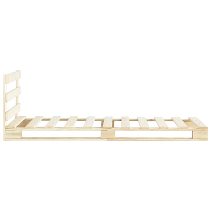 palleseng massivt fyrretræ 90 x 200 cm
