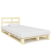 palleseng massivt fyrretræ 120 x 200 cm