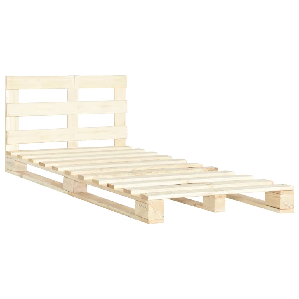 palleseng massivt fyrretræ 120 x 200 cm