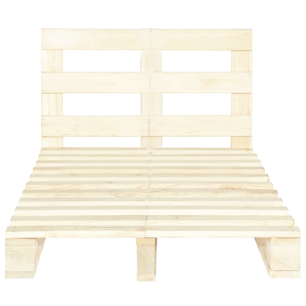 palleseng massivt fyrretræ 120 x 200 cm