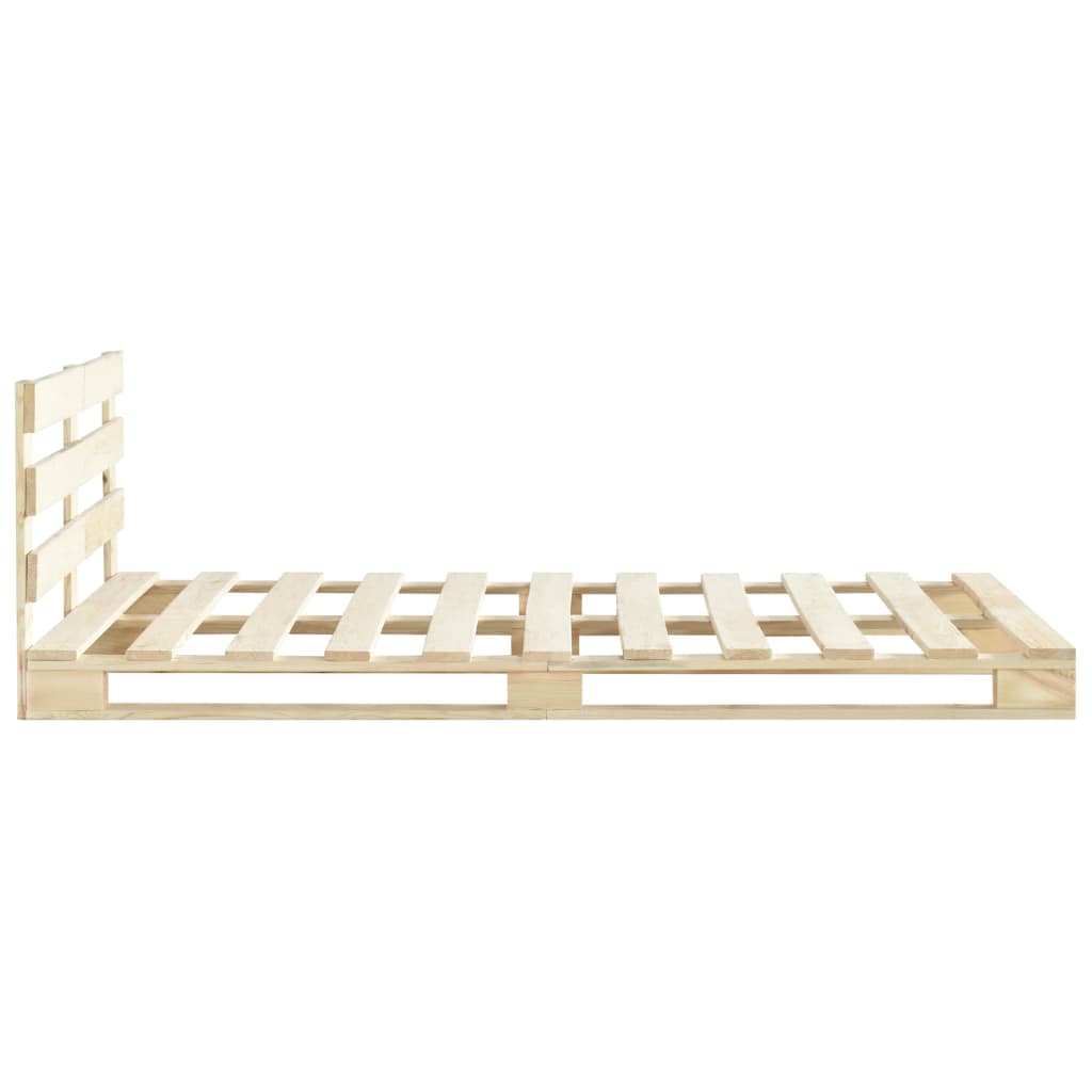 palleseng massivt fyrretræ 120 x 200 cm